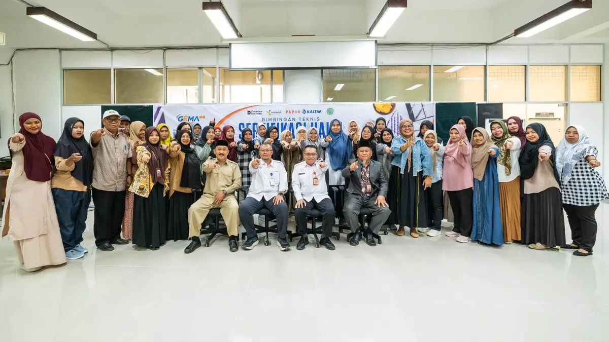 Pupuk Kaltim Fasilitasi Bimtek Sertifikasi Halal Menuju UMKM di Bontang Naik Kelas