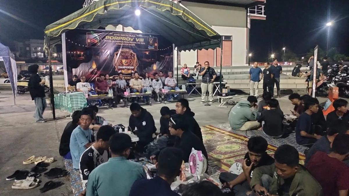 Dukung Paser Sport Tourism, Forum UMKM Gentung Temiyang Launching Angkringan Championship