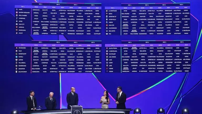 Drawing Fase Liga Champions, Wakil Inggris Hadapi Laga Berat