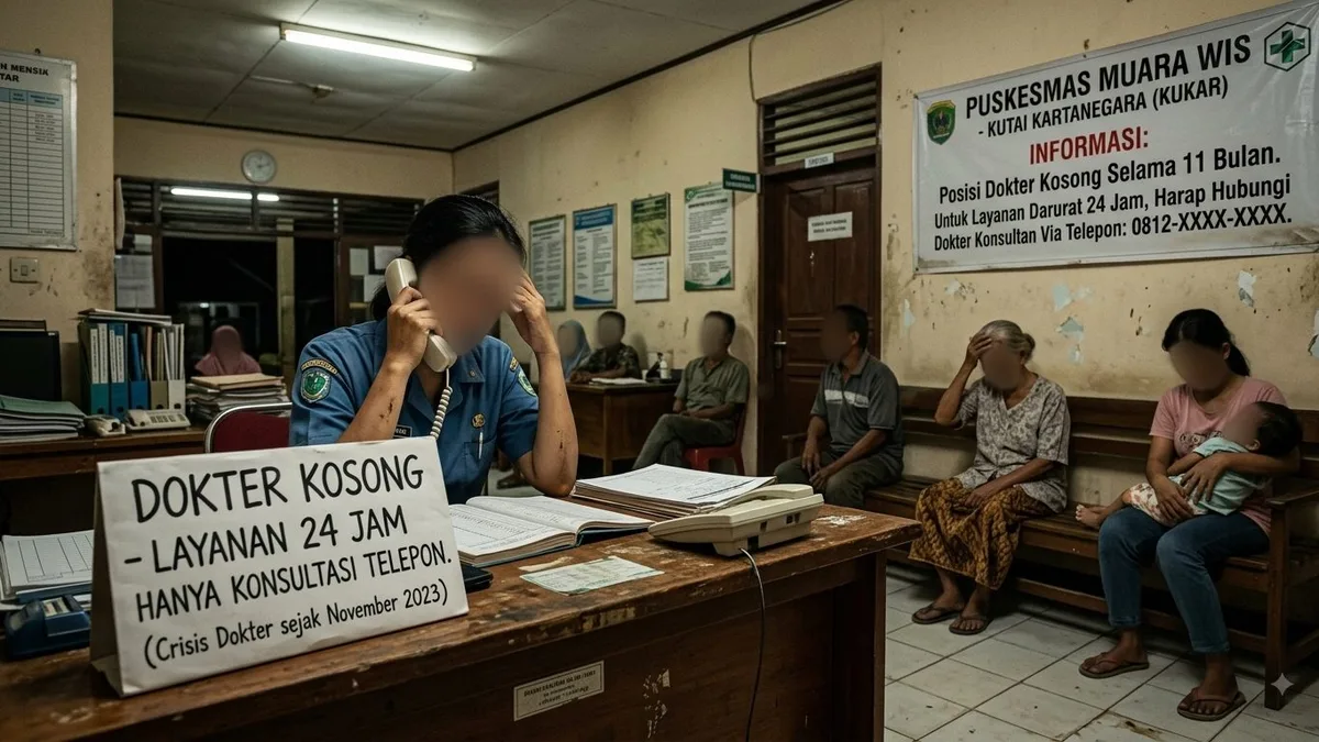 Sudah 11 Bulan Puskesmas Muara Wis Krisis Dokter Padahal jadi Kecamatan dengan Tingkat Stunting Tertinggi di Kukar