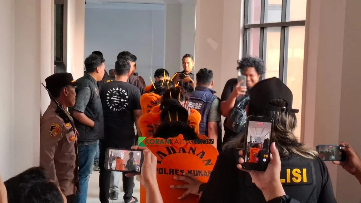 Sembilan Tersangka Pengeroyokan di Tabang Dibekuk di Tiga Lokasi Berbeda, Satu di Antaranya Anak di Bawah Umur