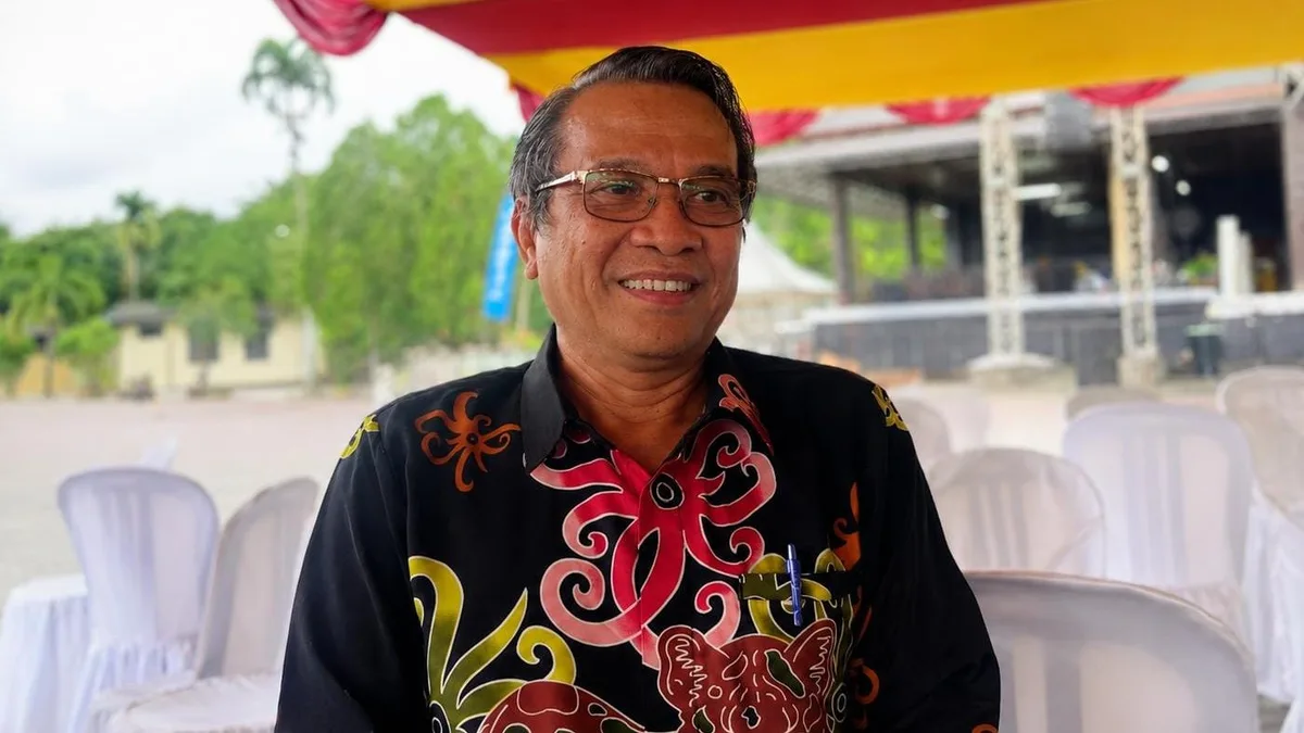 Kepala Dinas Pertanian Kabupaten Kutai Barat, Stepanus Alexander Samson. (Foto: Adi/Korankaltim.com)
