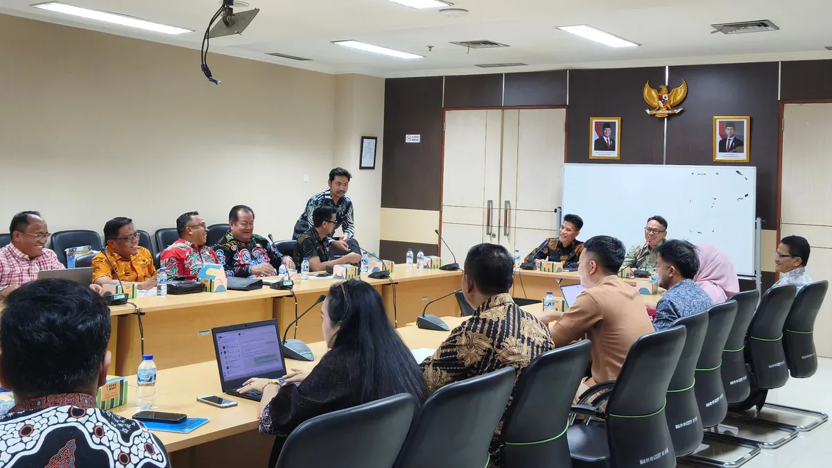Suasana Rapat Konsultasi di Kantor Kementerian Koperasi RI. (Foto: Istimewa)
