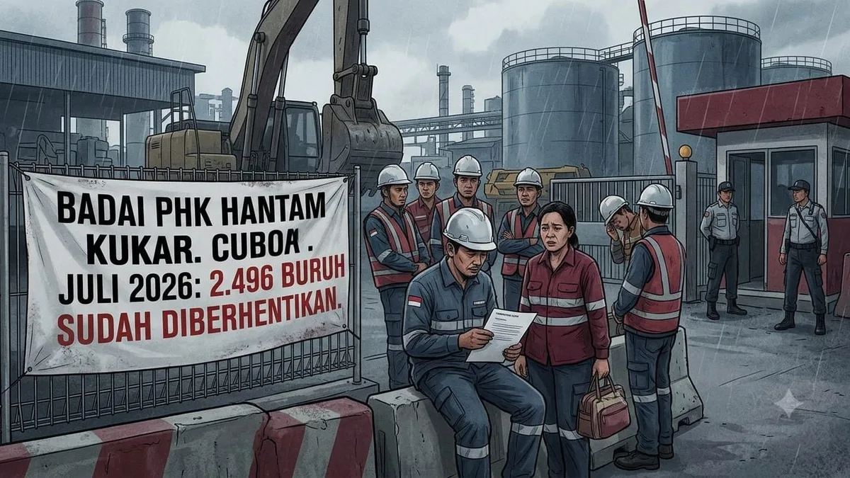 Belum Setahun, PHK di Kukar Tembus 2.496 Pekerja