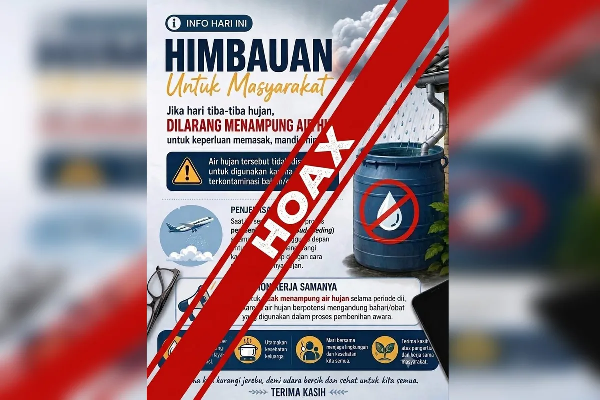 Beredar Larangan Menampung Air Hujan, BMKG dan BPBD Samarinda Klarifikasi