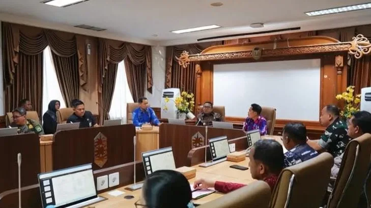 Kegiatan Rapat Koordinasi Rangkaian HUT ke-27 Kabupaten Kutim Tahun 2026. (Foto: Zulhamri/Korankaltim.com)