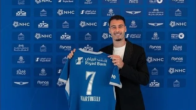 Tinggalkan Arsenal, Gabriel Martinelli Gabung Al-Hilal