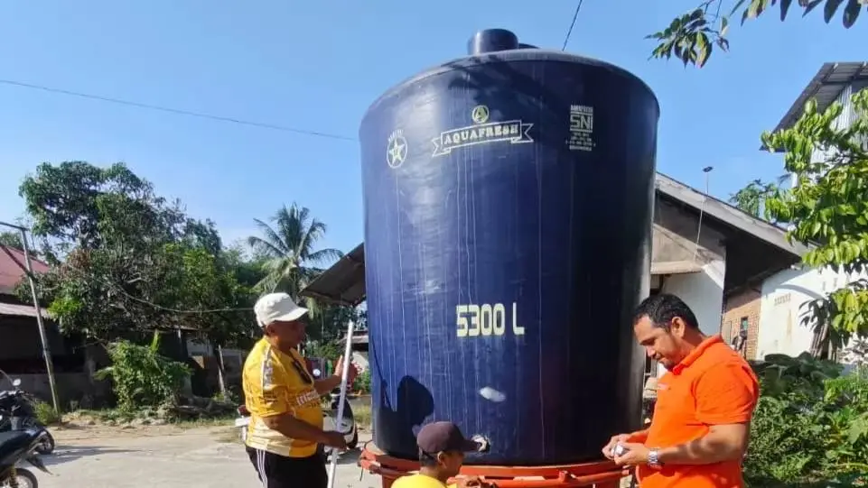 Kemarau, BPBD Samarinda Salurkan 255 Ribu Liter Air Bersih ke Warga Terdampak