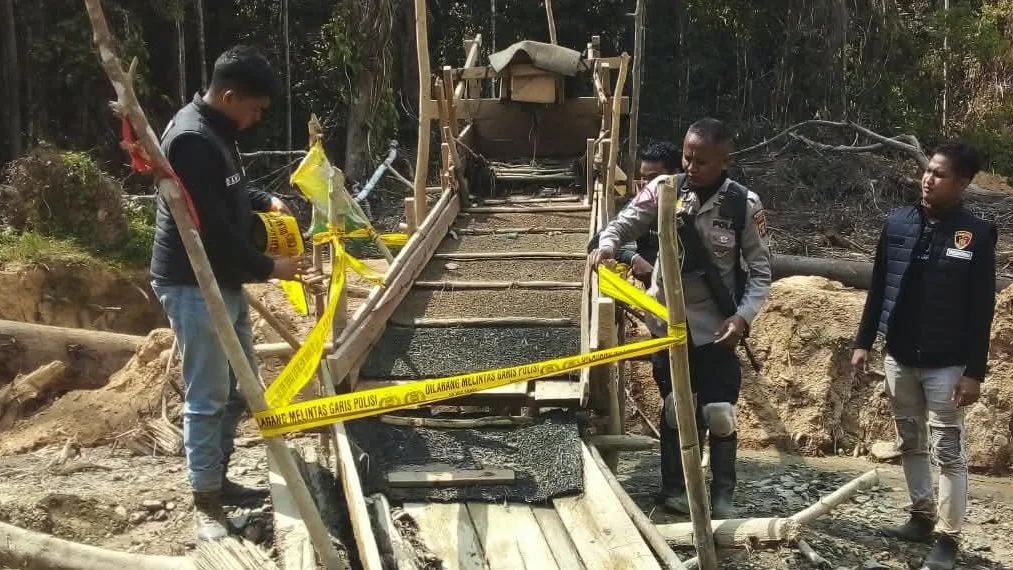 Ada Empat Titik Tapi Hanya Satu Diperiksa, JATAM Soroti Sidak Aparat Hukum ke Tambang Emas Ilegal Rantau Layung Paser