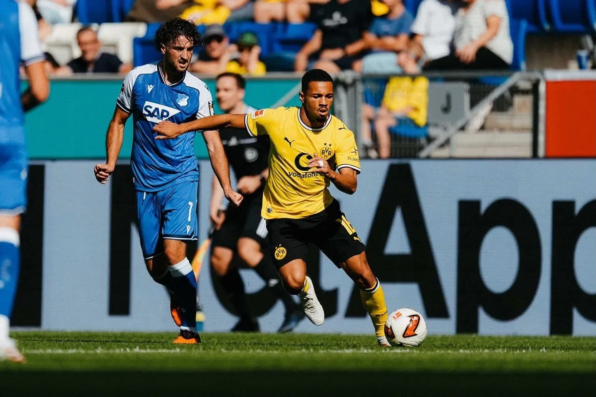 Borussia Dortmund membalikkan ketertinggalan 0-2 dan menang 3-2 atas Hoffenheim pada lanjutan Bundesliga 2026/2027 di PreZero Arena, Sabtu (5/9/2026). (Foto: Dok.Instagram/@bvb09)