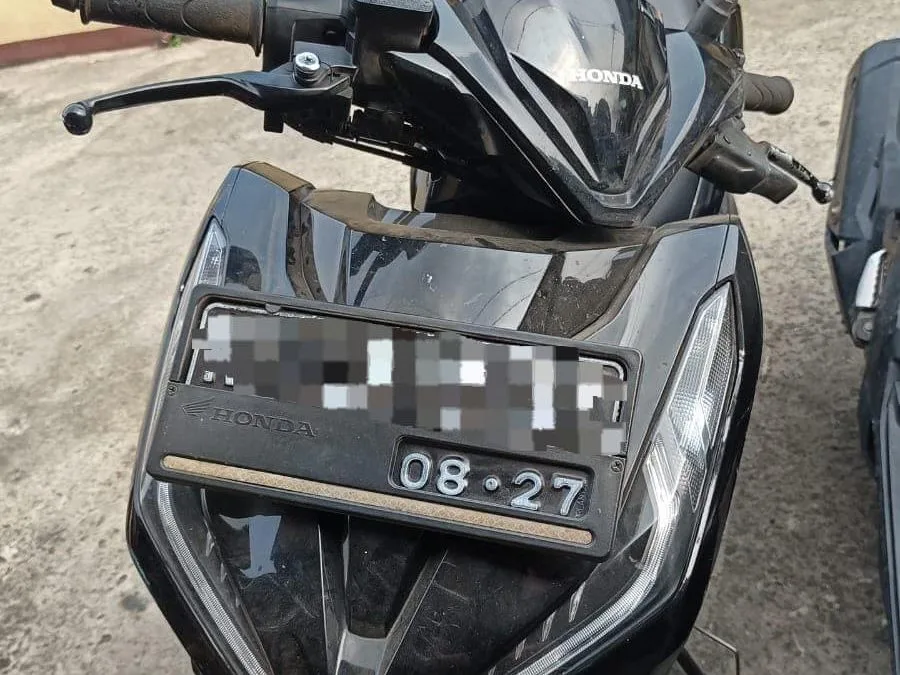 Barang bukti berupa sepeda motor diamankan oleh pihak Polsek Samarinda Seberang. (Foto: Dok.Polsek Samarinda Seberang)