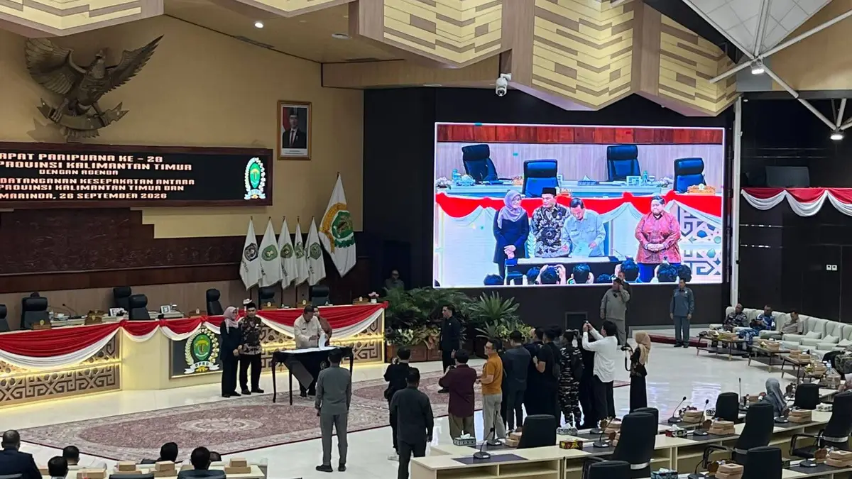 Pagu Perubahan APBD Kaltim 2026 Disepakati Rp14,33 Triliun