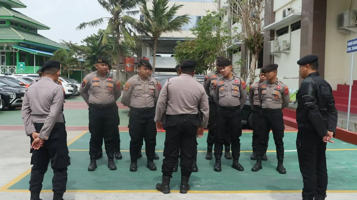 Sidang Tuntutan Oknum Kepsek Cabul di Balikpapan Dijaga 20 Personel Kepolisian
