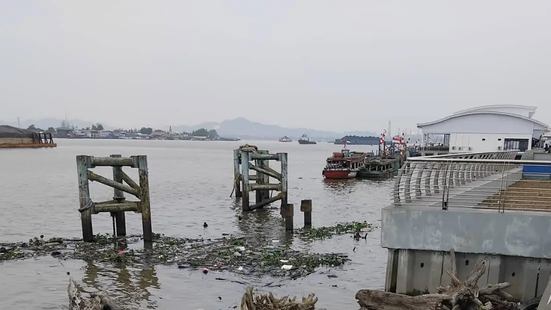 Penyakit Diare Mengancam Saat Intrusi Air Laut Masuk Sungai Mahakam