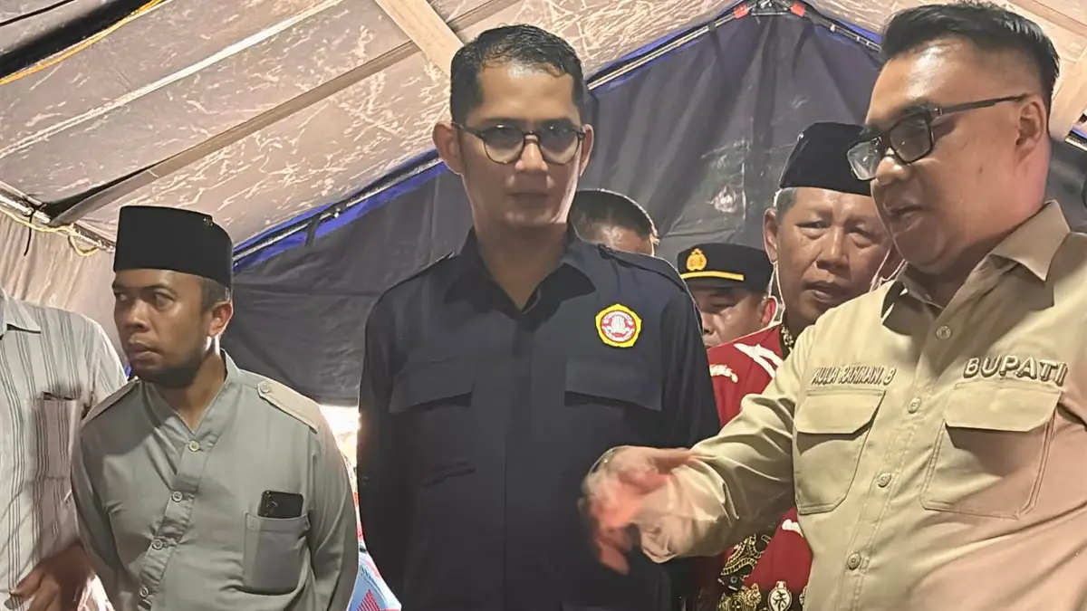 Bupati Kukar Cek Posko Karhutla Tenggarong, Tekankan Kolaborasi dan Kesiapan Relawan