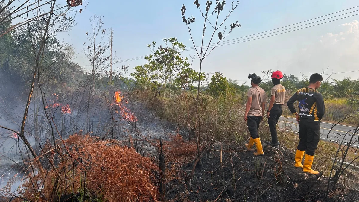 Titik Panas Kaltim Mendekati Jambi, Rudy Mas’ud Minta Warga Hentikan Pembakaran Lahan