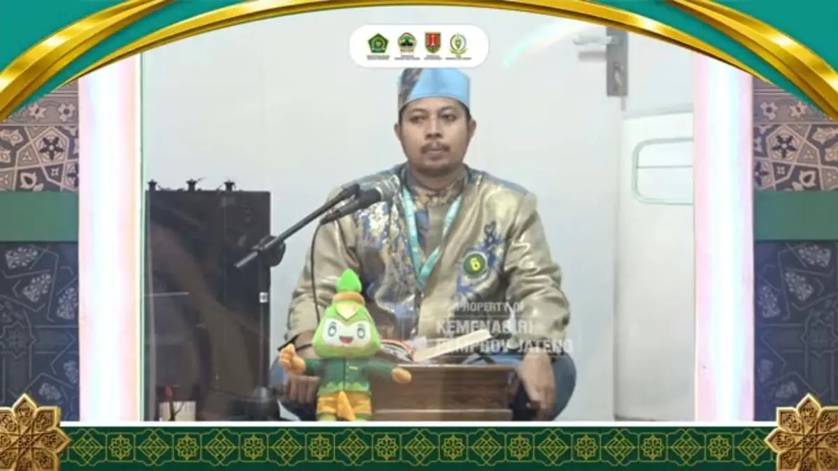 Peserta Kafilah Kaltim yang tampil di babak final Musabaqah Tilawatil Qur’an Nasional (MTQN) XXXI Tahun 2026 di Semarang. (Dok.Adpimprovkaltim)