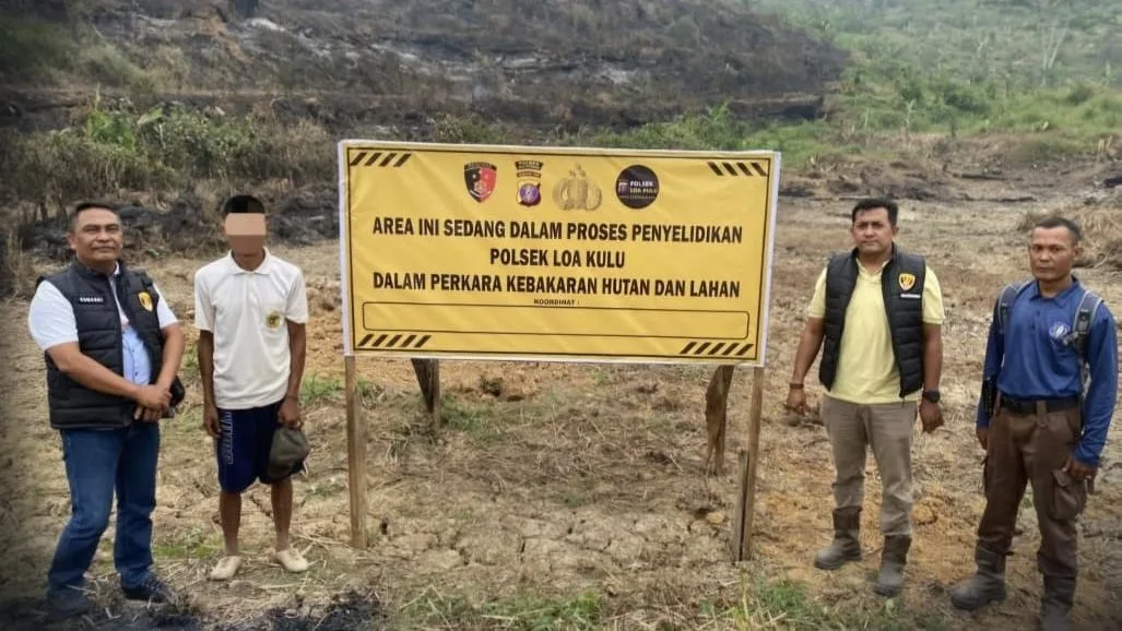 Diduga Bakar Lahan Sawit PT BDAM, Pria 43 Tahun Ditangkap Polisi