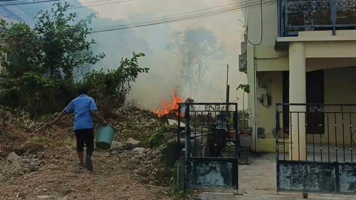 Bakar Lahan, Tiga Pria di Samarinda Berurusan dengan Polisi