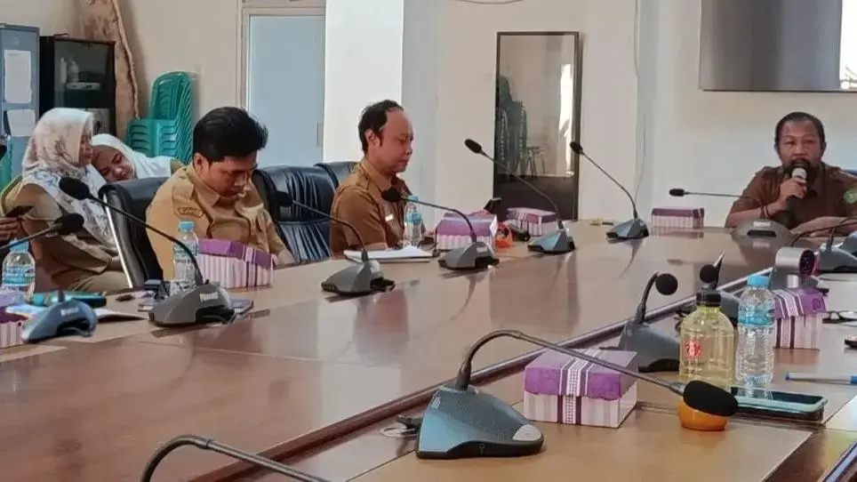 Rapat bersama instansi terkait membahas persiapan pelaksanaan Erau Pedana di Kutim (Dok.Dispar Kutim)