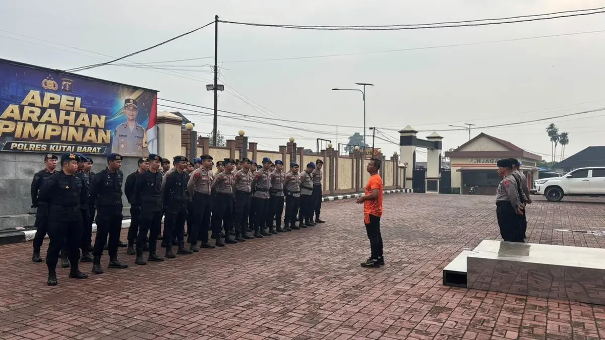 Sebulan Bantu Penanganan Karhutla di Kubar, 30 Personel BKO Polda Kaltim Akhiri Penugasan