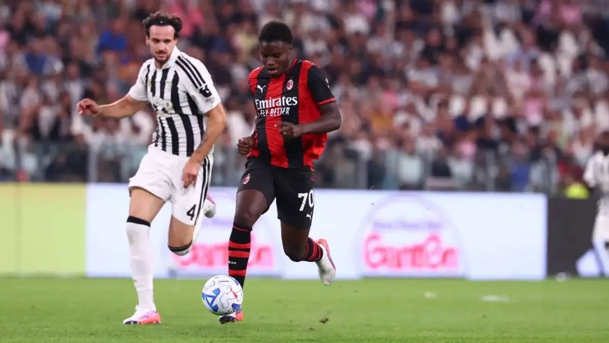 Gol Injury Time Selamatkan Juventus dari Kekalahan, Pemain Muda AC Milan Cetak Gol Diusia 19 Tahun