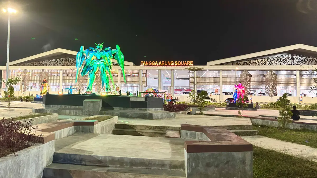Pasar Tangga Arung Square (korankaltim.com.dok)