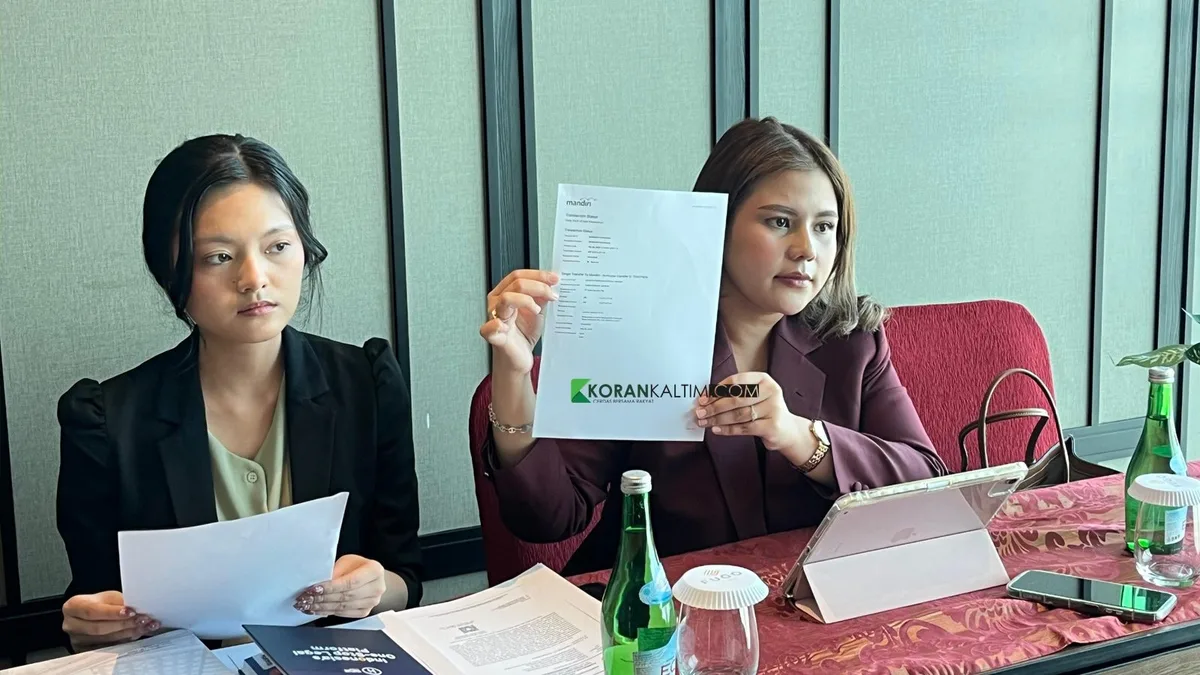 Kuasa Hukum PT Inti Boga Mandiri, Yuvina Ariestanti memastikan penyelesaian perselisihan hak normatif pekerja telah rampung sesuai aturan ketenagakerjaan. (Foto: Ayu/Korankaltim.com)