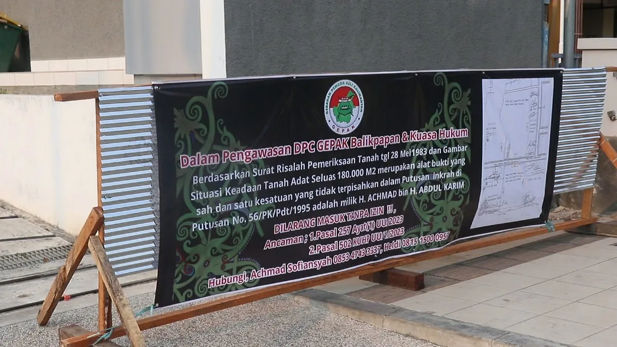 Kuasa Hukum Minta Polisi Bertindak Pasca Penyegelan di Kawasan Jalan Jendral Sudirman