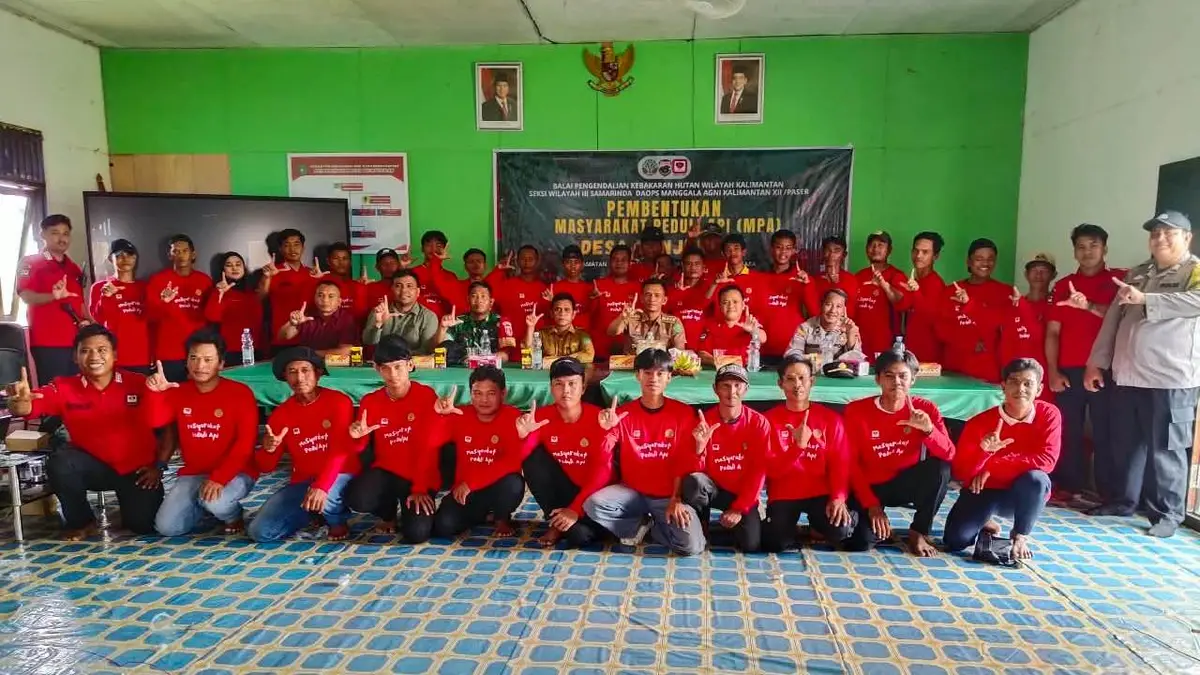 Jaga Wilayah Penyangga dari Karhutla, PT Agrojaya Tirta Kencana Fasilitasi Pembentukan MPA Dua Desa di Muara Kaman