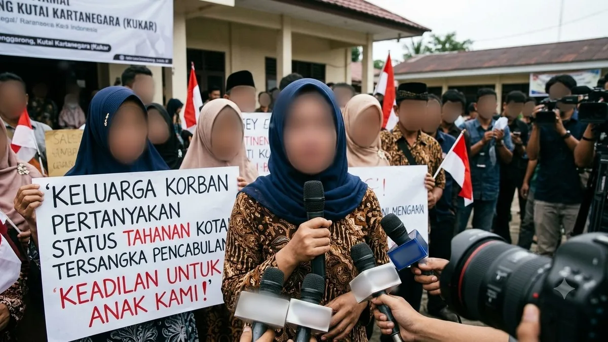 Keluarga Korban Dugaan Pencabulan di Kukar Kecewa, Tersangka Jadi Tahanan Kota
